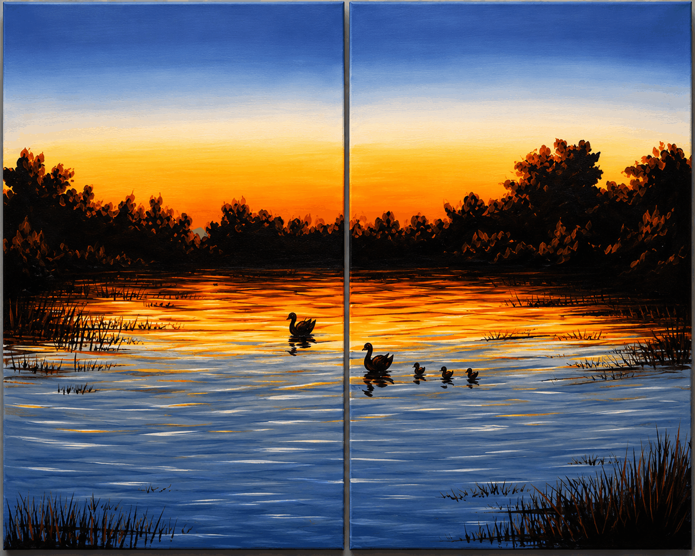 Sunset Swim Date Night